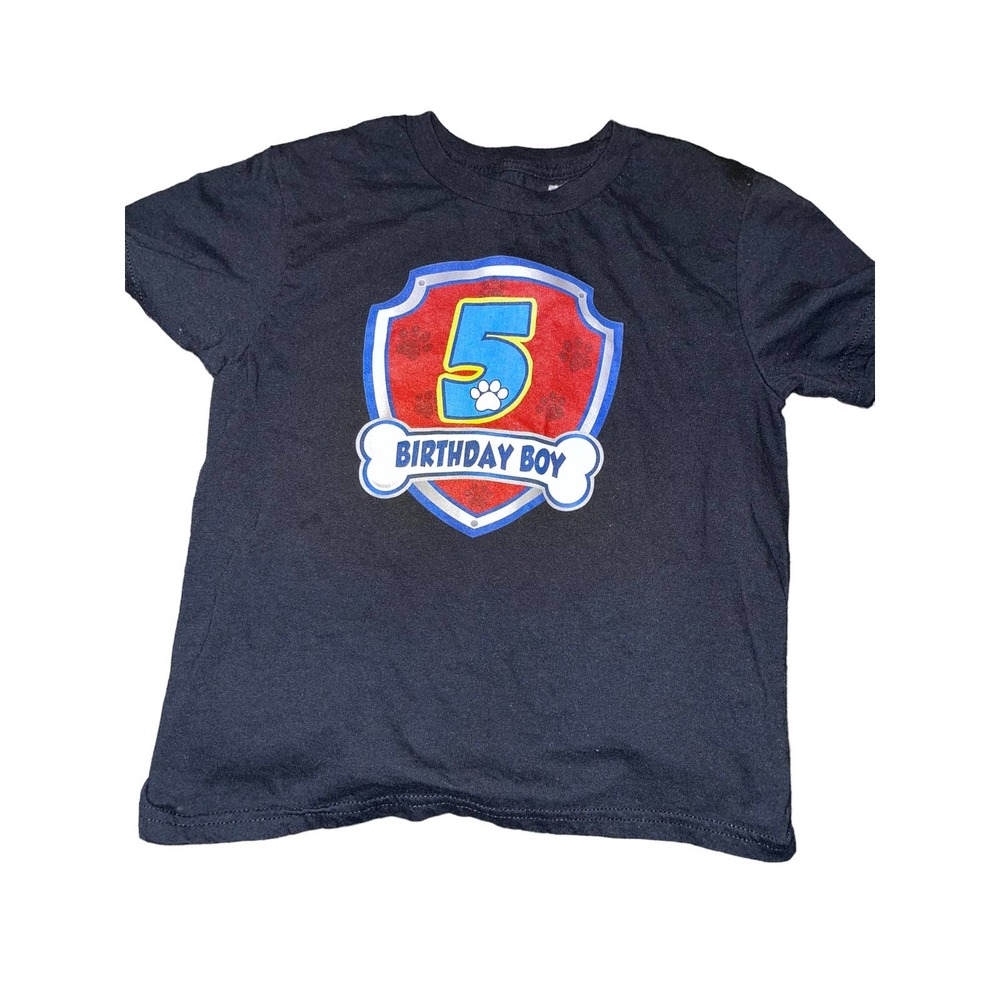 Paw Patrol Boy Birthday Shirt Size Small